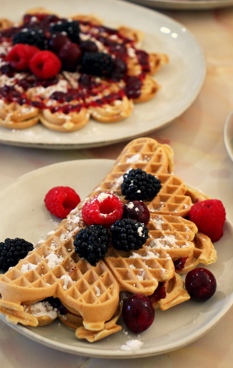 Vegan Scandinavian Waffles - The Vegan Eskimo