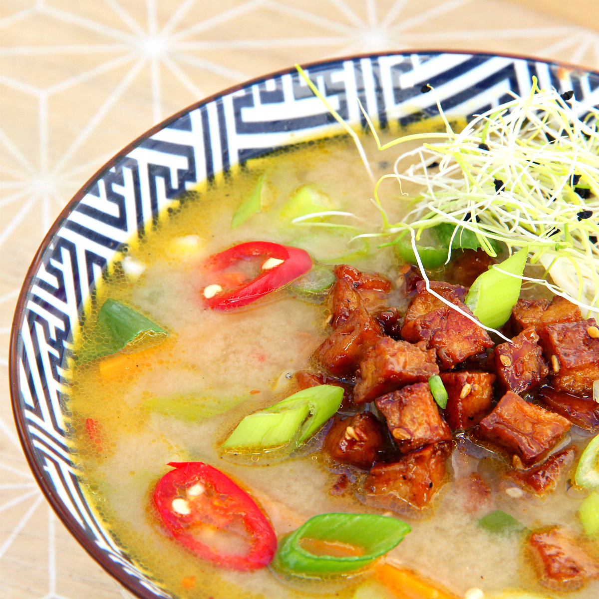 Hearty Vegan Miso Soup - The Vegan Eskimo