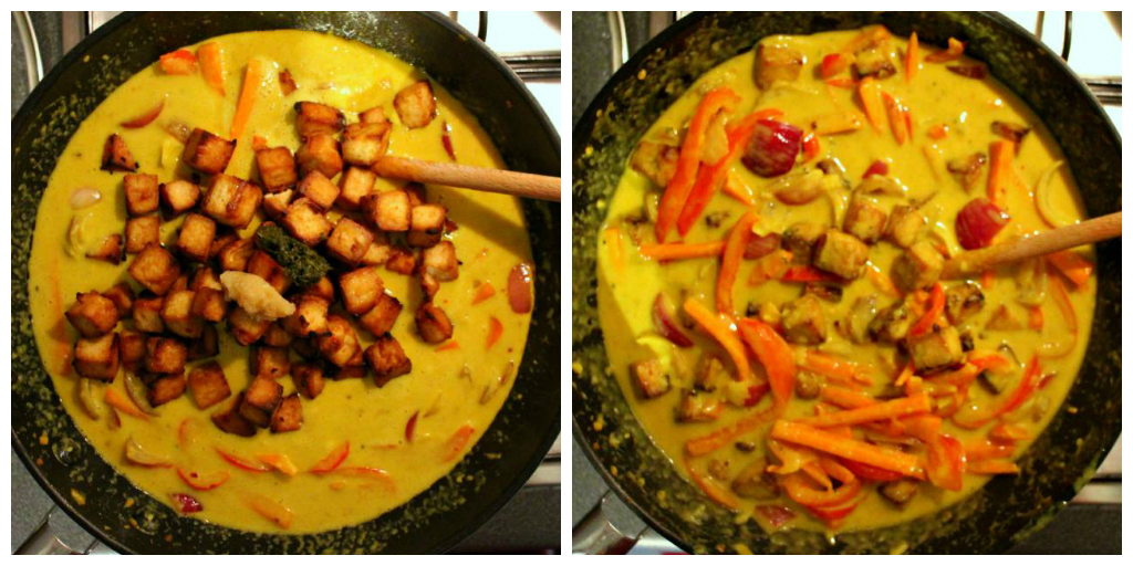 Mango Tofu Coconut Curry - The Vegan Eskimo