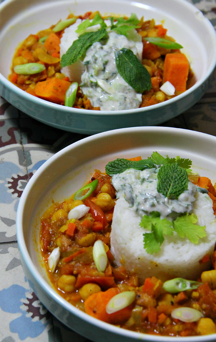 Sweet Potato Chana Masala - The Vegan Eskimo