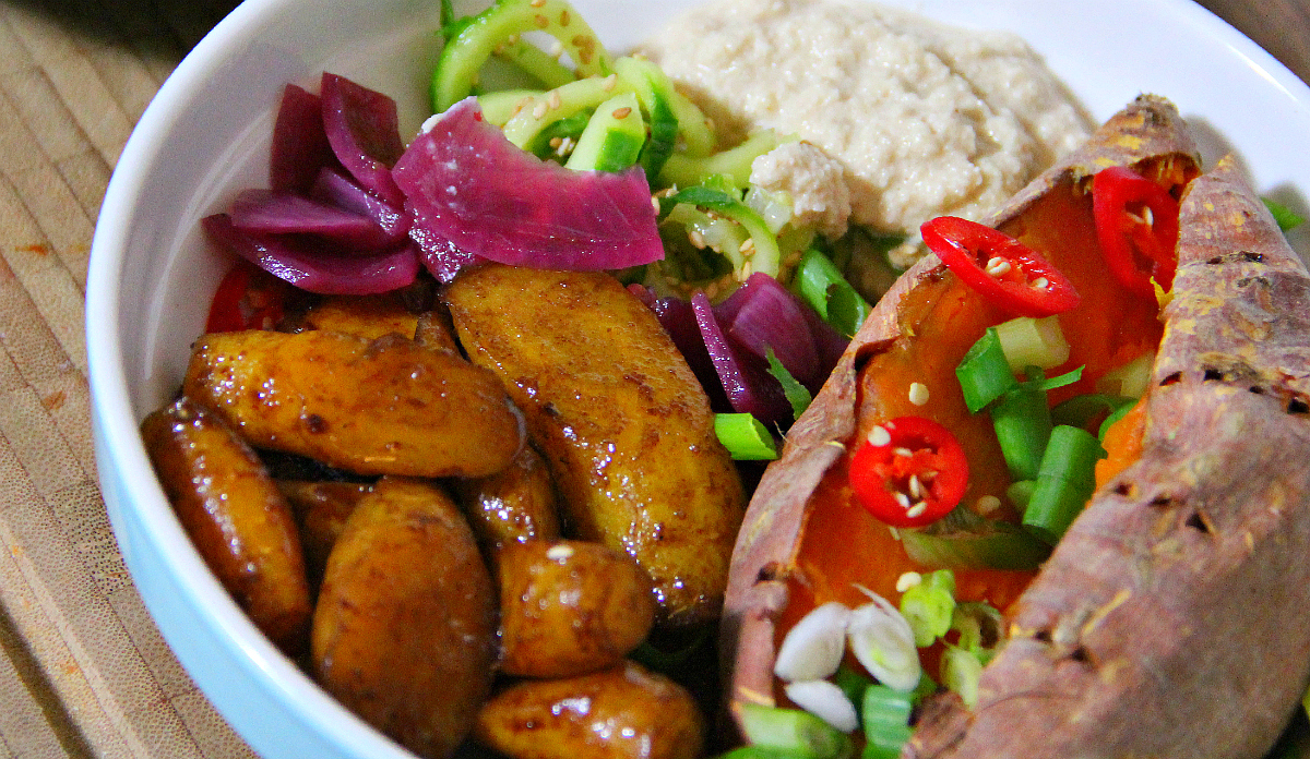 Vegan Autumn Buddha Bowl - The Vegan Eskimo