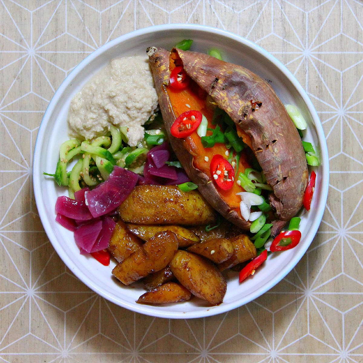 Vegan Autumn Buddha Bowl - The Vegan Eskimo