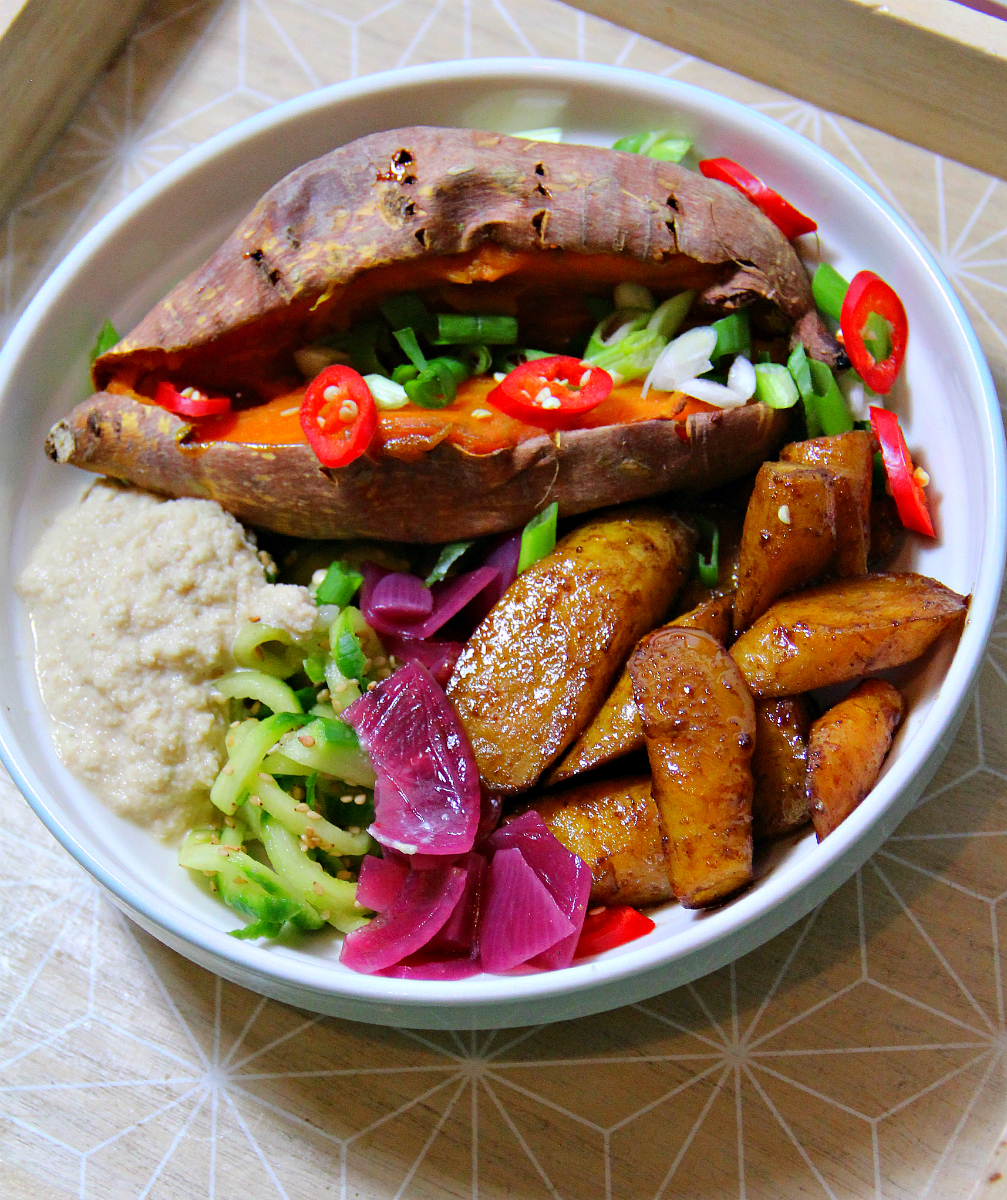 Vegan Autumn Buddha Bowl - The Vegan Eskimo