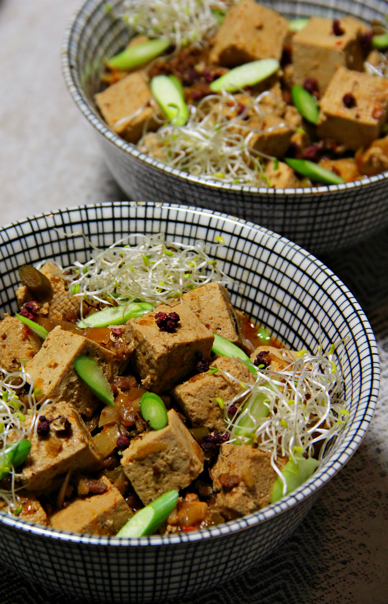 Vegan Sichuan Style Mapo Tofu - The Vegan Eskimo