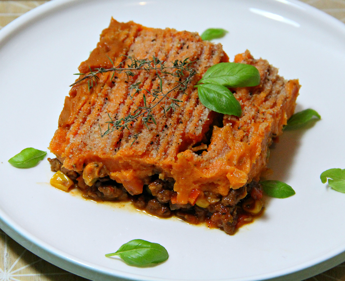 Vegan Shepherd’s Pie Sweet Potato Mash - The Vegan Eskimo