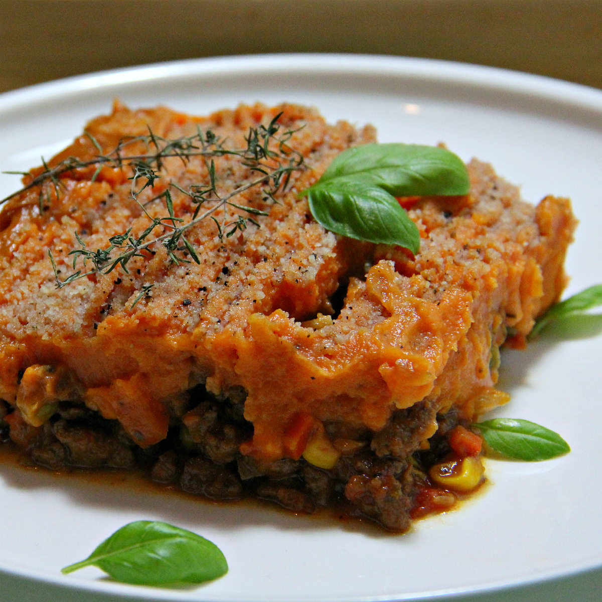 Vegan Shepherd’s Pie Sweet Potato Mash - The Vegan Eskimo