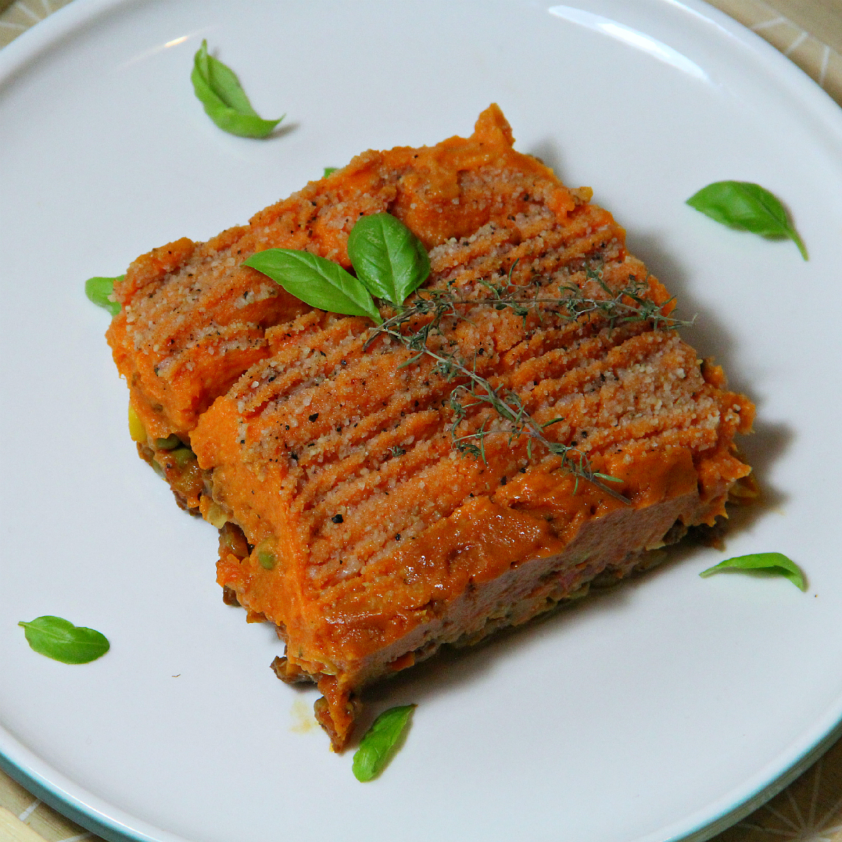 Vegan Shepherd’s Pie Sweet Potato Mash - The Vegan Eskimo