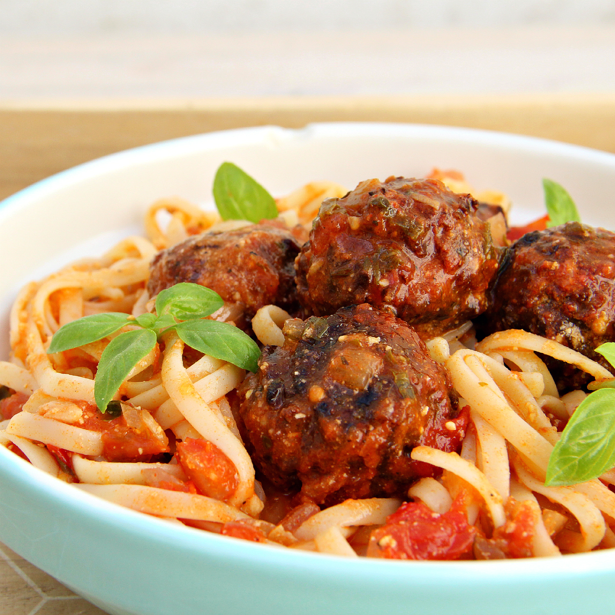 Vegan Spaghetti Meatless Meatballs - The Vegan Eskimo