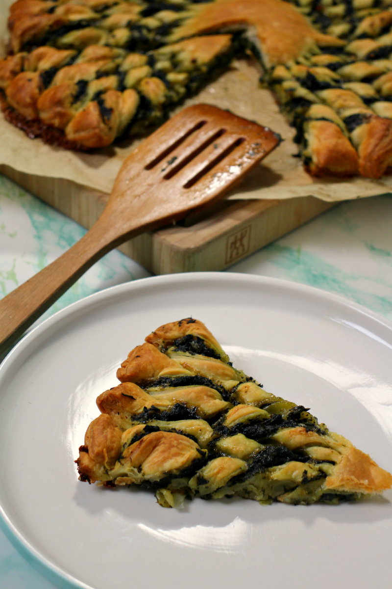 Vegan “Spanakopita” Tarte Soleil - The Vegan Eskimo