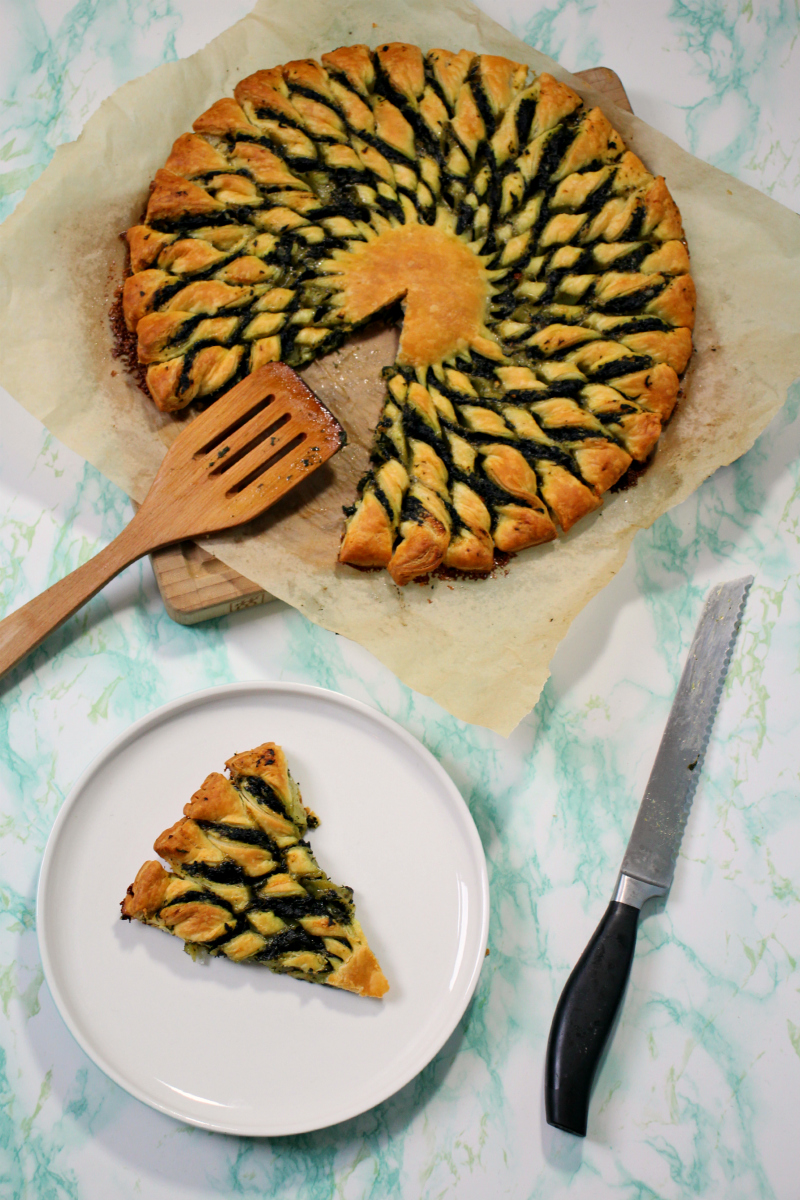 Vegan “Spanakopita” Tarte Soleil - The Vegan Eskimo