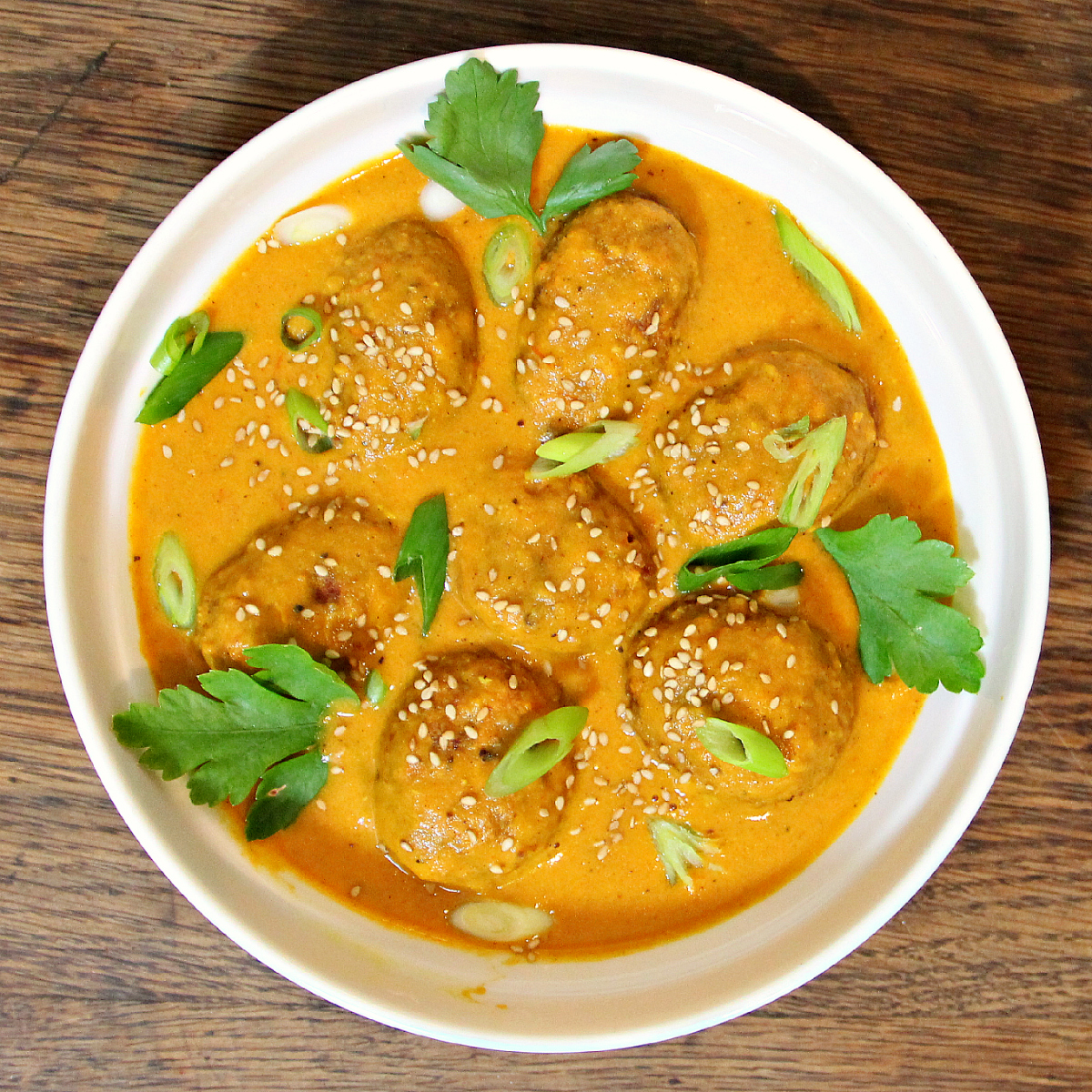 Vegan Seitan Sweet Potato Kofta Makhani - The Vegan Eskimo