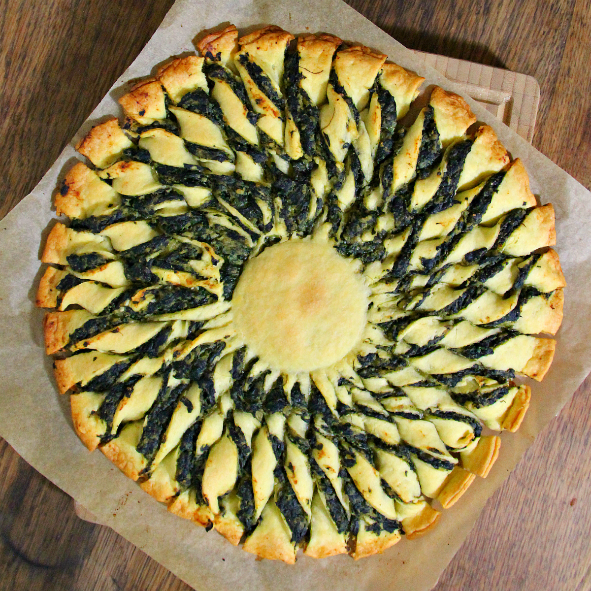 Vegan Tofu Spinach Quiche Tarte Soleil - The Vegan Eskimo