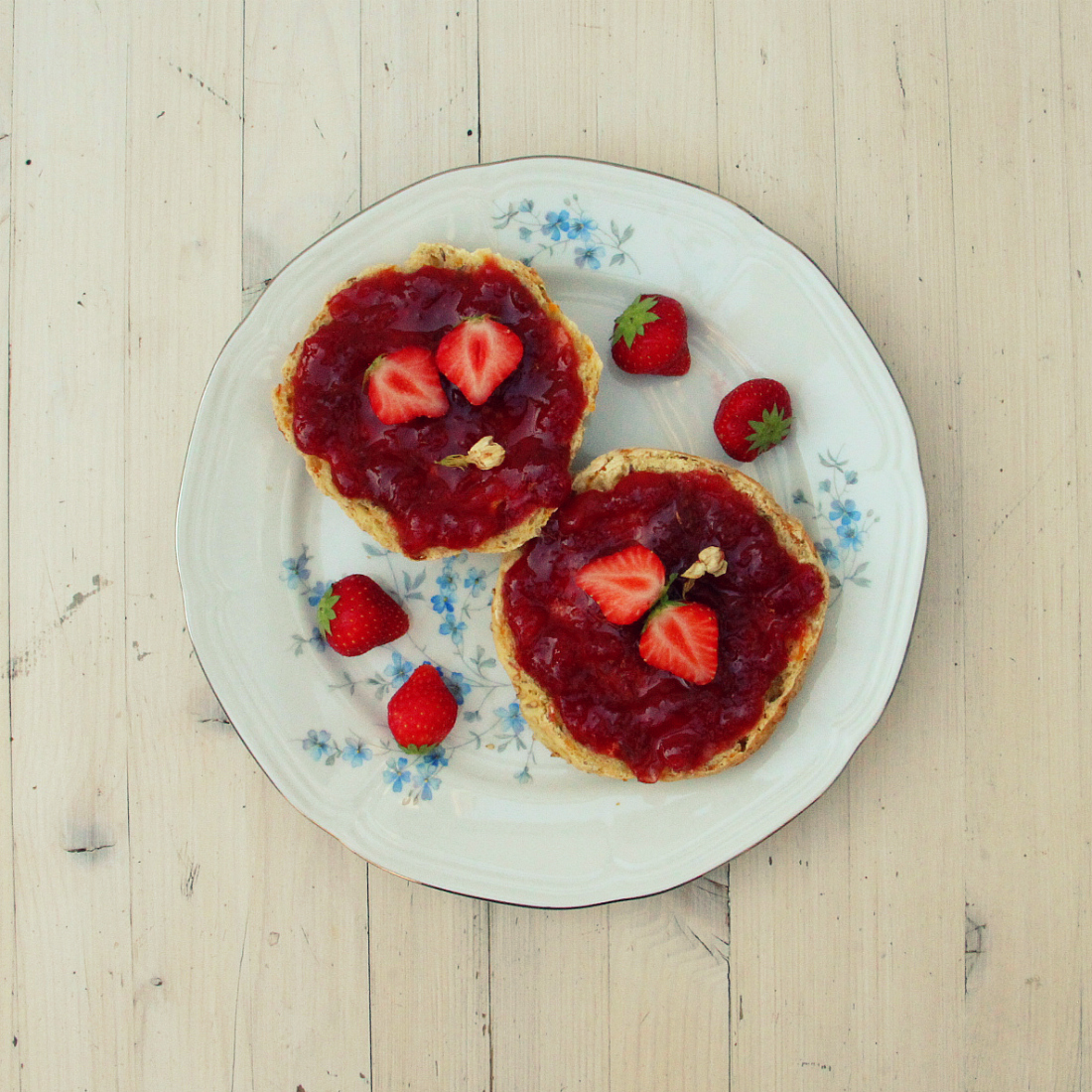 Strawberry Jasmine Peach Jam - The Vegan Eskimo