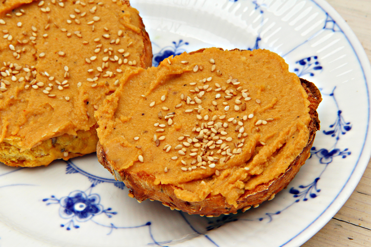 Sweet Potato Hummus - The Vegan Eskimo