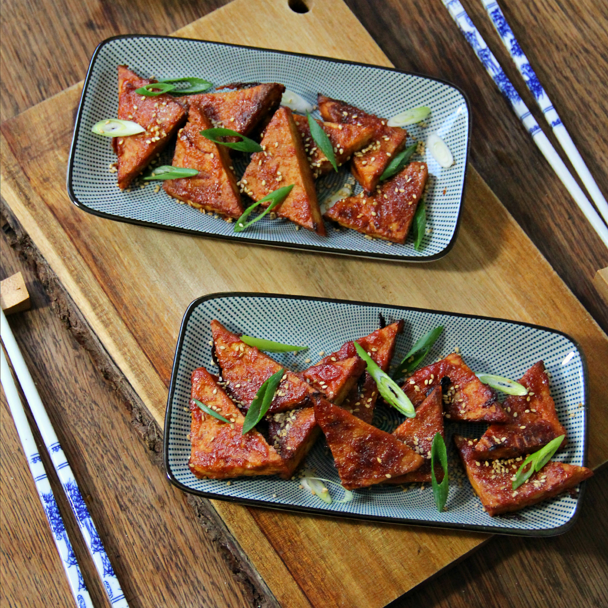 Sweet & Sour Glazed Tofu - The Vegan Eskimo