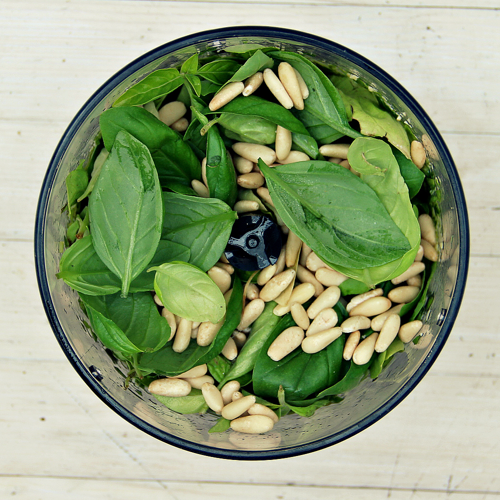 Vegan Basil Pesto Pine Nuts - The Vegan Eskimo