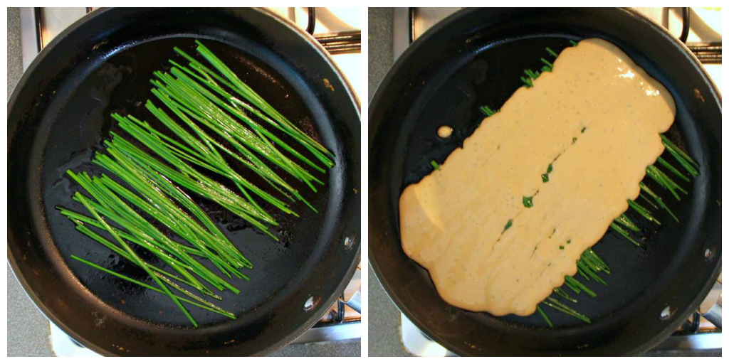 Vegan Korean Buchujeon / Chive Pancakes - The Vegan Eskimo