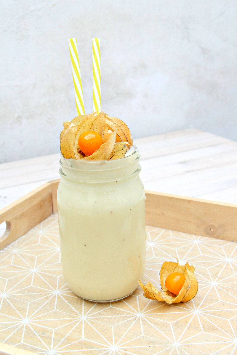 White Golden Honeydew Melon Smoothie - The Vegan Eskimo