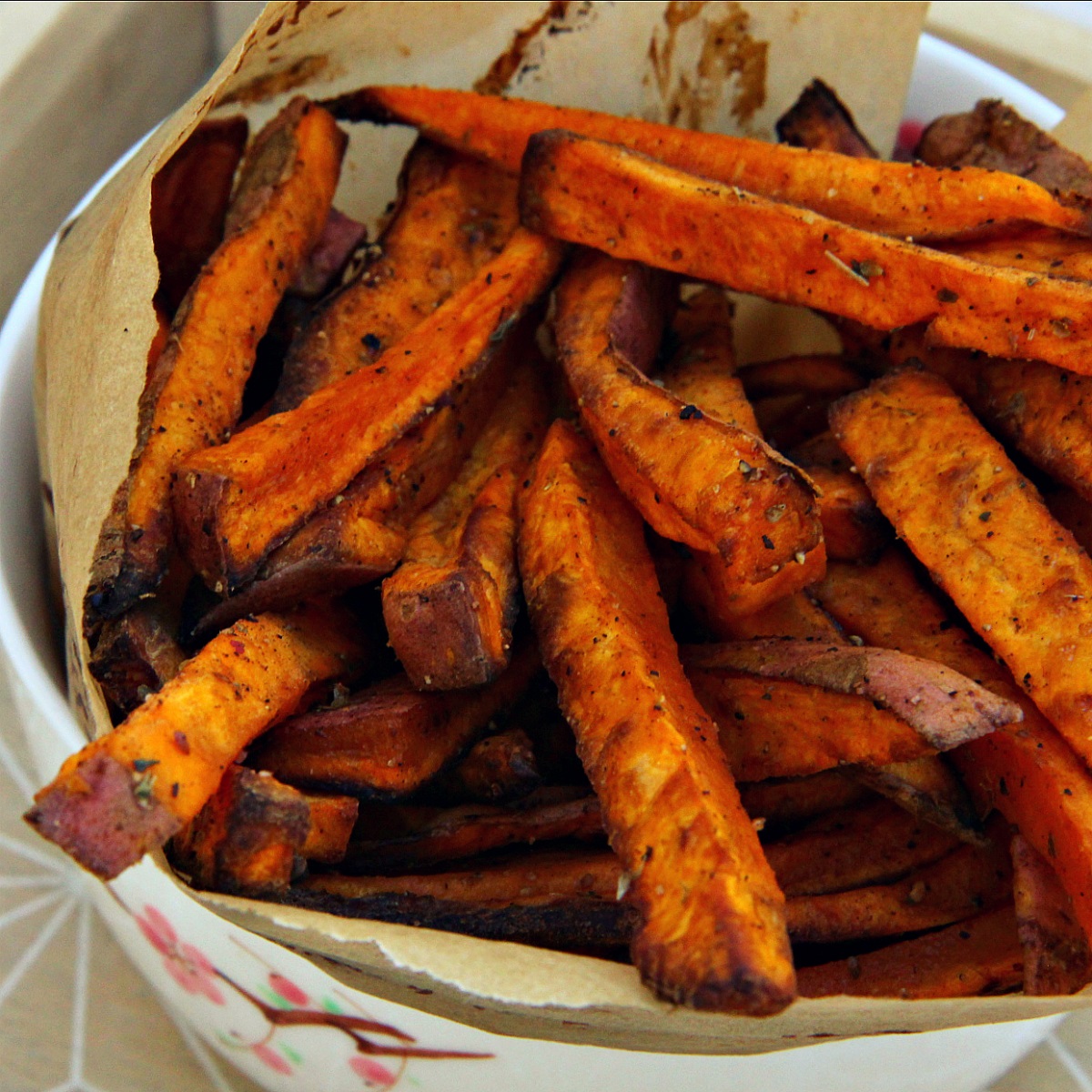 Crispy Sweet Potato Fries - The Vegan Eskimo