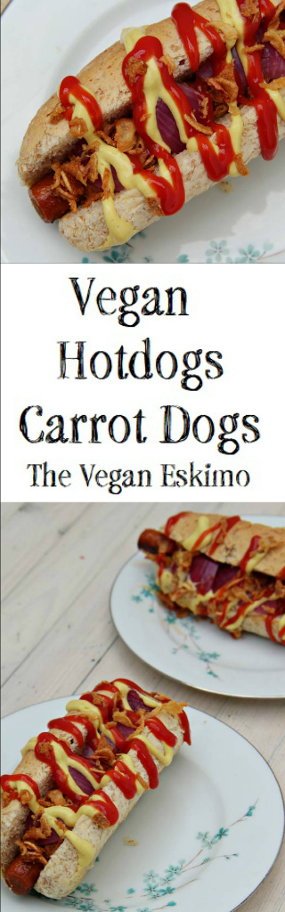 Vegan Hotdogs / Carrot Dogs - The Vegan Eskimo